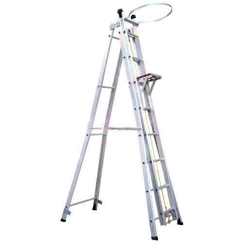 Bathla Advance Carbon Step Aluminium Ladder For Home