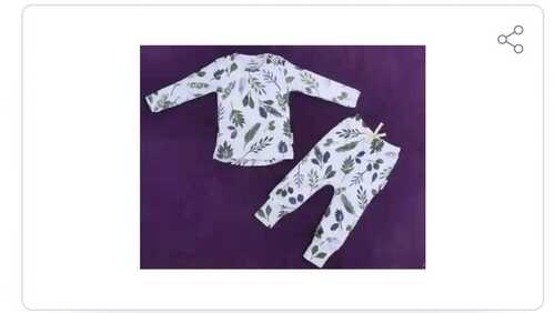 Casual Wear Kids Long Sleeve Top And Pant