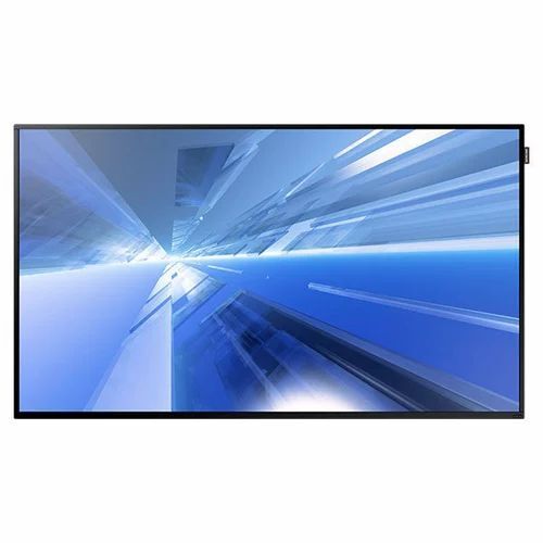 Black Color Rectangular Shape Samsung Smart LED TV