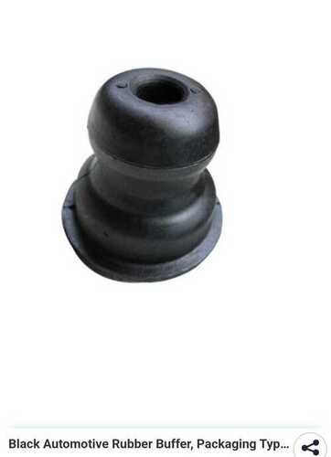 Black automotive rubber buffer