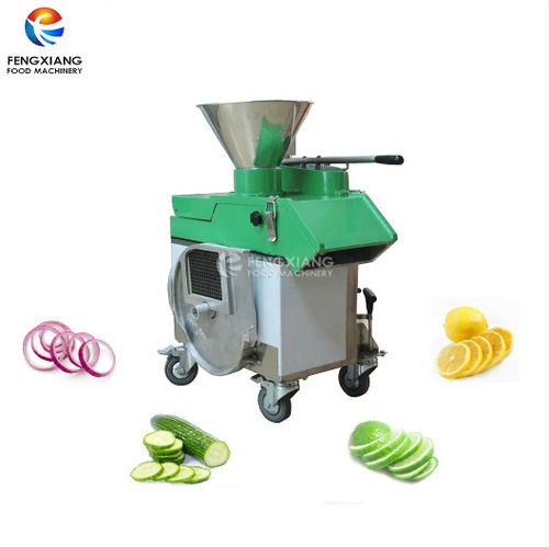 FC-311 Fruit Slicer Chipper Machine Cucumber Lemon Orange Grapefruit Apple Slicing Cutting Machine