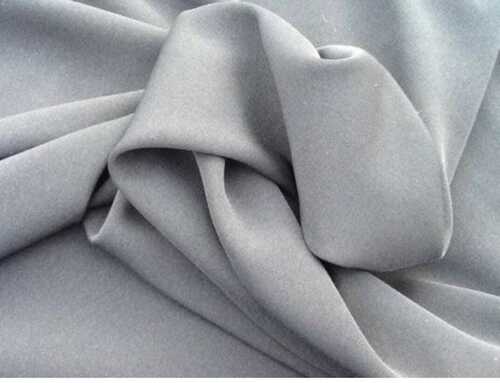 Grey Color Plain Pattern Polyester Material Home Textile Fabrics