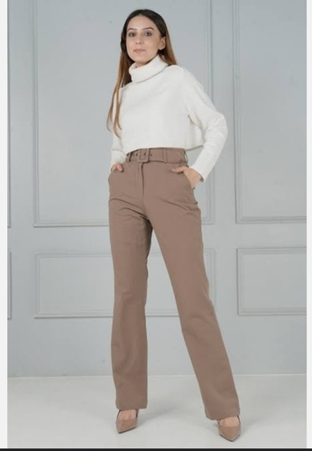 Ladies Pants - Cotton Blend, Various Colors | Highly Comfortable, Neat Stitching, Breathable Fabric, Perfect for Gifting