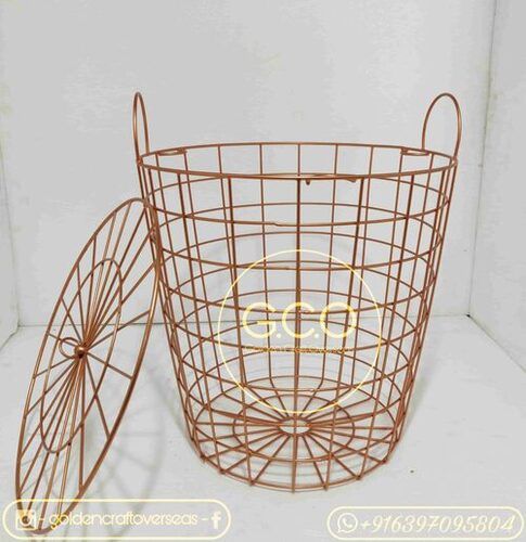 Multi Purpose Iron Basket With Lid
