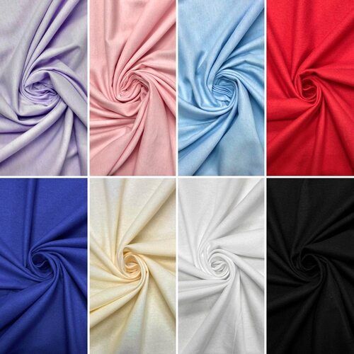 Plain Brushed Cotton Fabric