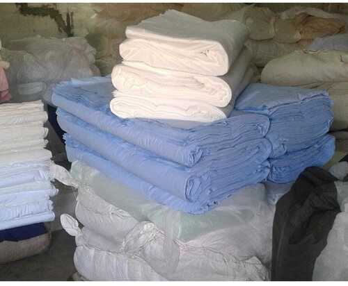 Normal Shine Skin Friendly Plain Soft Cotton Unstitched Fabrics For Making Garments