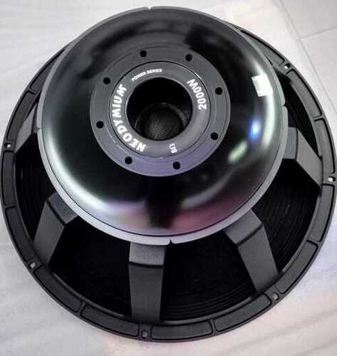 Round Shape Black Pro Audio Speaker