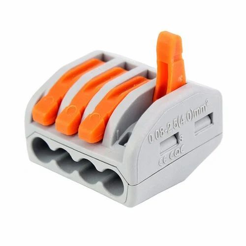 Multi Color Plastic Material Wago Terminals Blocks