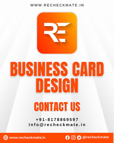 Business Card Designing Services 
