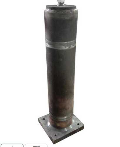 Double Acting Hydraulic Cylinder - ISI Certified, Polished Mild Steel, Premium Grade, Optimum Quality, Grey Color