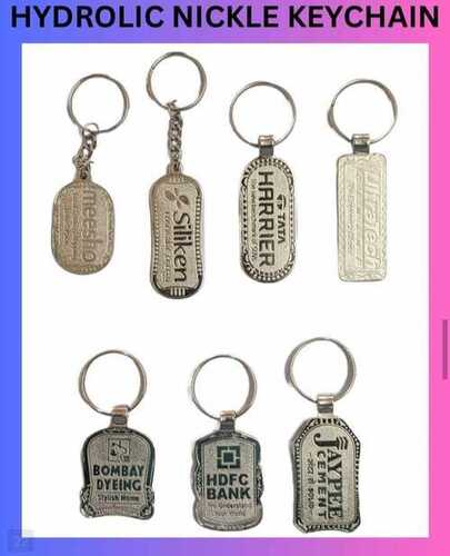 Hydrolic Nickle Keychain