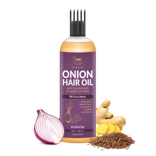 Onion Hair Oil, No Mineral And Silicones