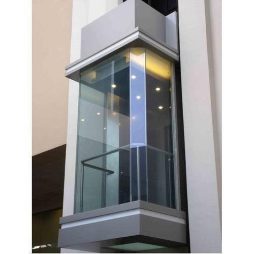 Automatic Durable Kone Glass Elevator