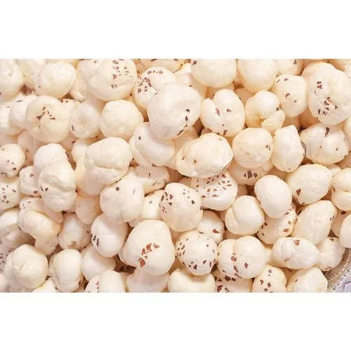 White Color Round Shape Dry Makhana Flake For Food Grade