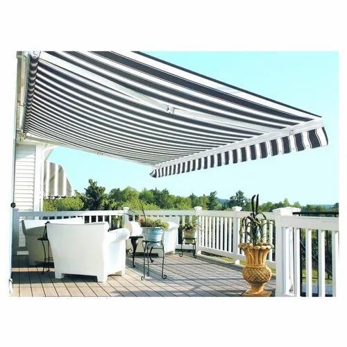 Pattern Polyester Terrace Awning