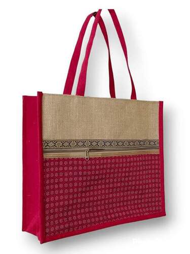 High Design And Light Weight Shopping Jute Bag