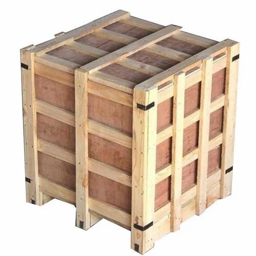 Easy to Handle Safe Wooden Crate Box For Packaging