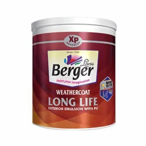 Berger Emulsion Paints Packaging Type Plastic