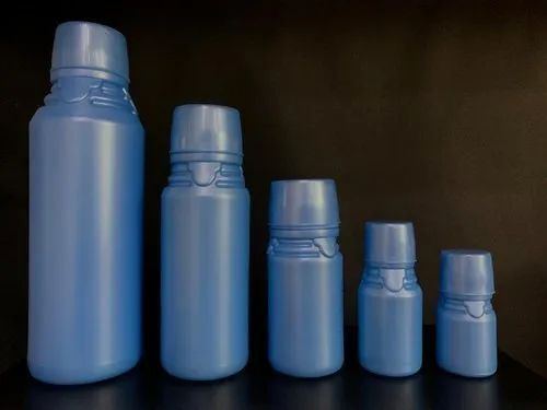 Hdpe Chemical Bottle - Premium Grade, Optimum Quality | Eco-friendly, Bpa Free, Plain White For Chemical And Soda Applications