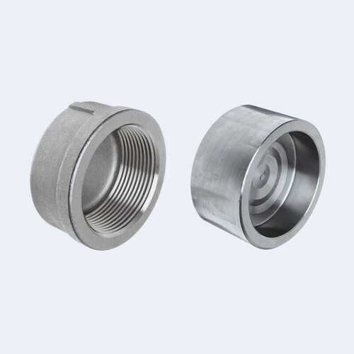 Round Shape Galvanized Surface Steel Forged End Cap