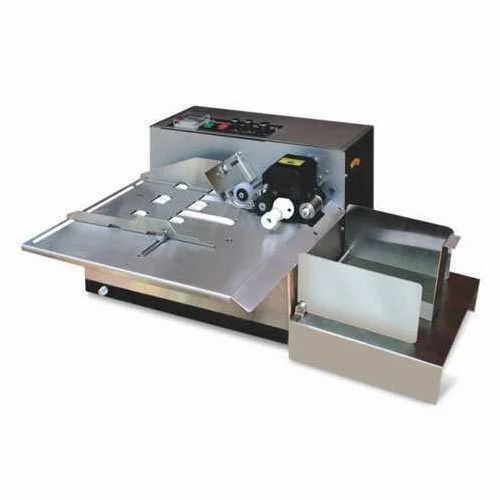 Batch Coding Machine - MS Material, 60-70 Codings/Minute, 220-440V, 50Hz | Silver New Coding Machine, Quality Tested, Timely Delivery