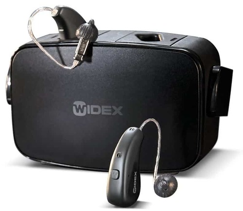 Black Color Widex Hearing Aids - High-Definition Sound, Feedback Cancellation, Wireless Connectivity, Comfortable Fit, And Long Battery Life For Clear Hearing