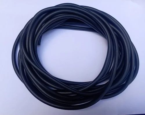 Black Silicone Rubber Cord For Industrial Applications Use