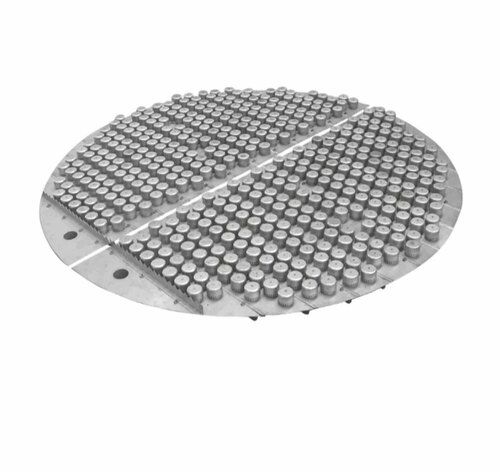 Polished Finish Corrosion Resistant Stainless Steel High Strength Round Bubble Cap Tray