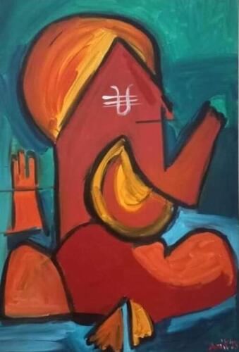 ganesha painting