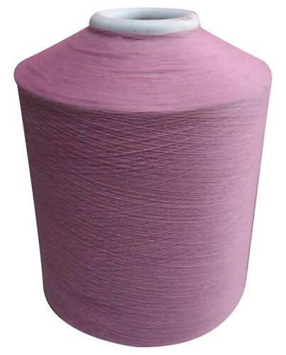 Glossy Finish High Tenacity Tear Resistant Plain Dyed Polyester Purple Yarn For Knitting