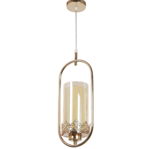 Gold Mild Steel Hanging Light