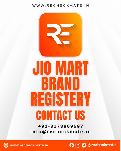 Jio mart Brand Ragistery