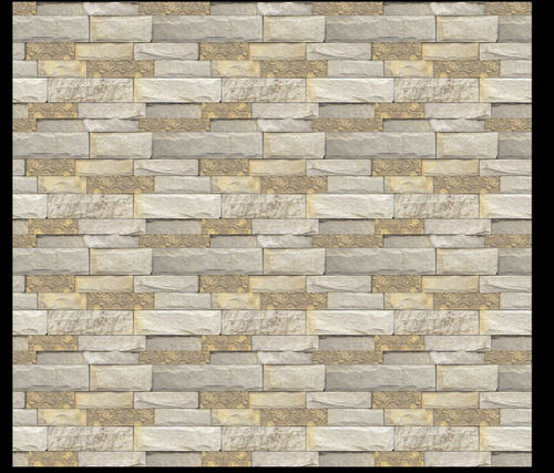 3D Strong Scratch Resistant And Elegant Look Printed Elevation Wall Tiles