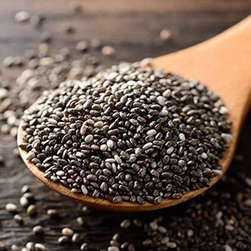 Black Color Natural Chia Seeds For Good Health