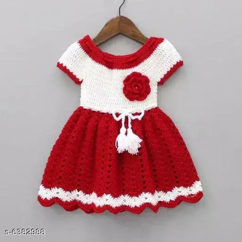 Multi-Color Designer Crochet Kids Wear