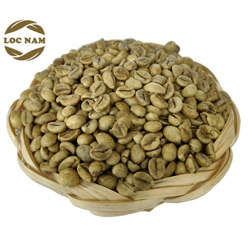 Robusta Green Coffee Beans S18 Wet Polished