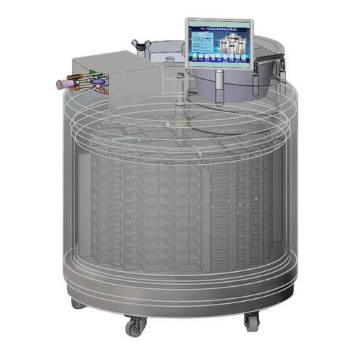 San Marino Large Diameter Liquid Nitrogen Container KGSQ