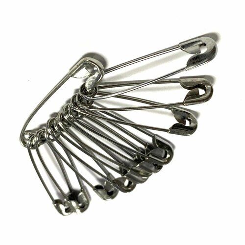 Steel Polished Kunica Safety Pins