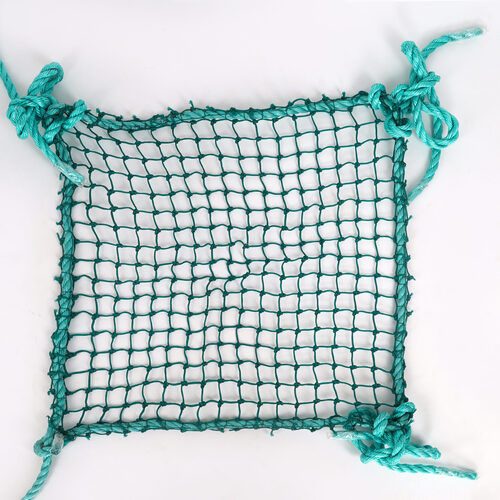 Braided Safety Net For Construction Sites