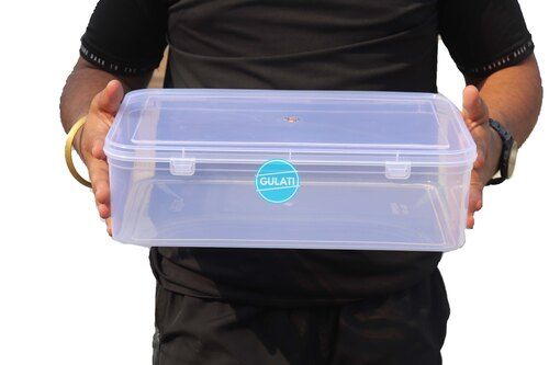 Transparent Hard Plastic Box - Durable & Long Lasting, Portable Design for Packaging