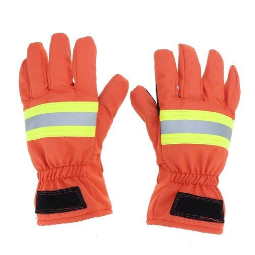 Fire Resistant Full Finger Safety Gloves For Firefighters