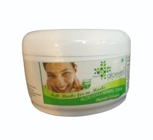 Aloevera Herbal Cream - Paste Form, White Color | Deep Cleansing, Daily Use with Herbal Extracts for Ladies