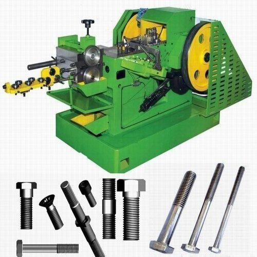 Multi Color Mild Steel Material Bolt Making Machine