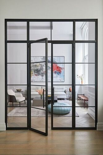 Frosted Glass Bathroom Partition Shape Square