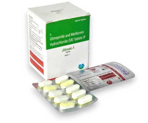 Glimepiride And Metformin Hydrochloride SR Tablets