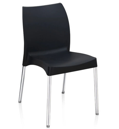 Novella 07 Plastic Armless Chair (Iron Black)
