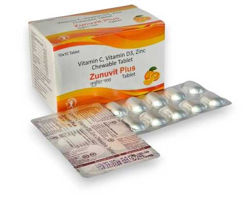 Vitamin C Vitamin D Zinc Chewable Tablet