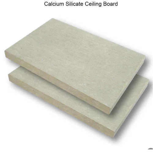 Calcium Silicate Ceiling Board - 10mm Thickness, Gray Color, Durable Material | Long Lasting Office Solution by Ramco Hilux