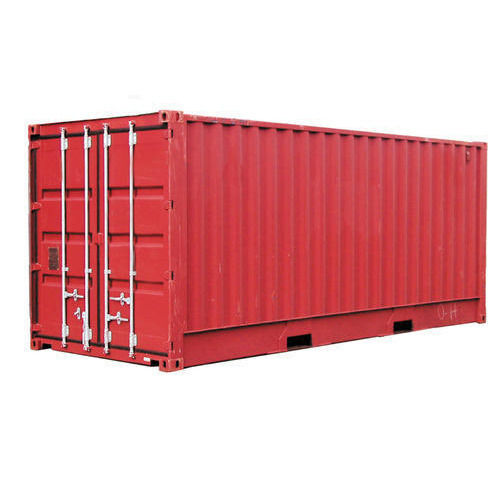 Color Coated Rectangular Cargo Container