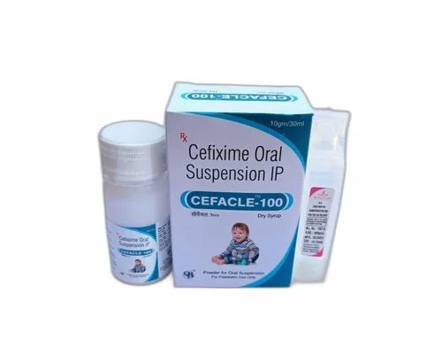 Cefixime 100mg Oral Suspension Ip Dry Syrup